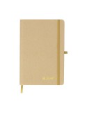Bloc Notes Natyel Matières : carton recyclé Couleurs : doré impression haute définition