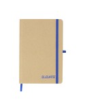 Bloc Notes Natyel Matières : carton recyclé Couleurs : bleu personnalisable avec votre logo