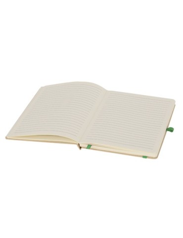 Bloc Notes Natyel Matières : carton recyclé Couleurs : bleu personnalisation sur mesure