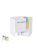 Porte-Crayons Porte Notes Ardoise Persut Matières : carton recyclé Couleurs : blanc