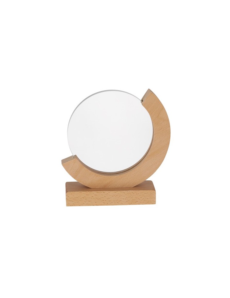 Plaque Xiflex Matières : bois Couleurs : naturel personnalisable avec votre logo