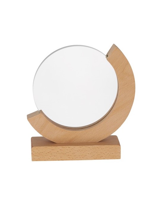 Plaque Xiflex Matières : bois Couleurs : naturel personnalisable avec votre logo