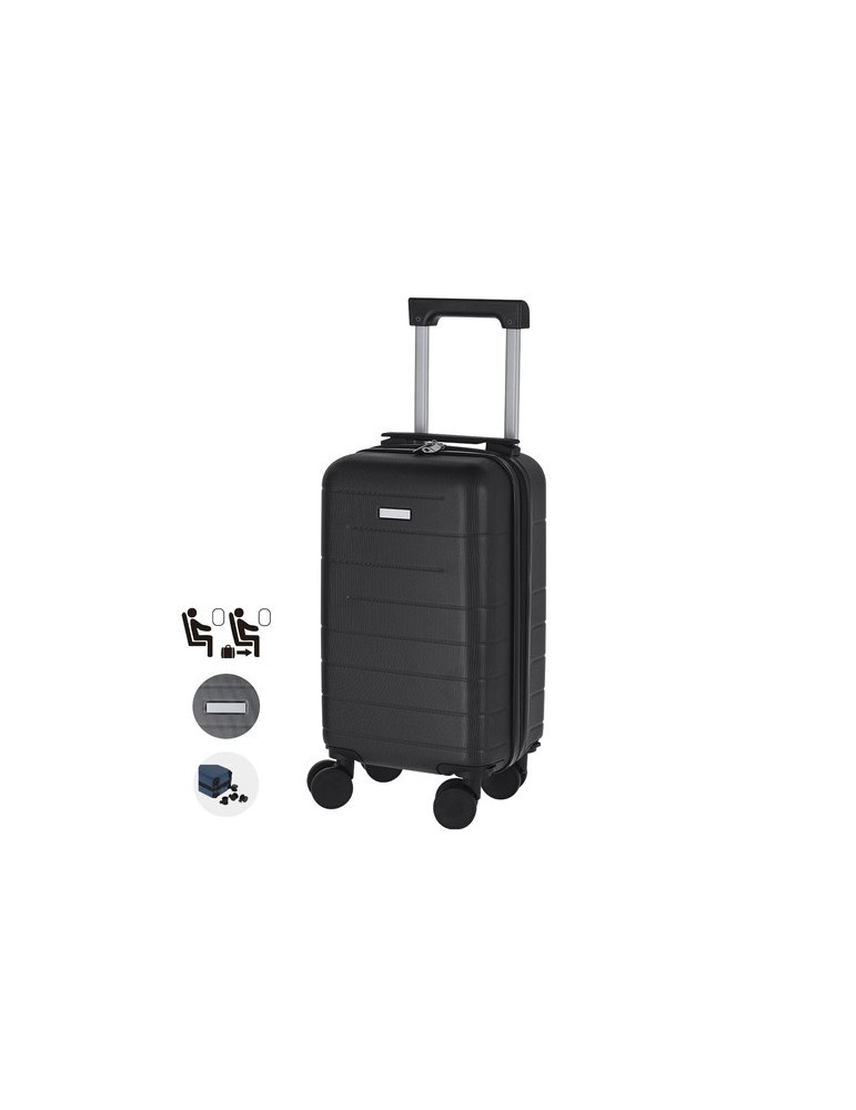 Trolley Loire Matières : ABS Couleurs : noir marquage laser ultra précis