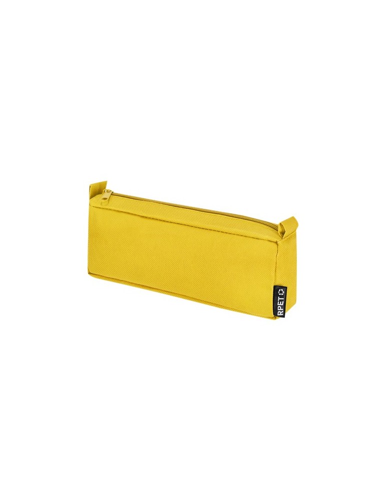 Trousse Alomar Couleurs : jaune Matières : polyester recyclé impression haute définition