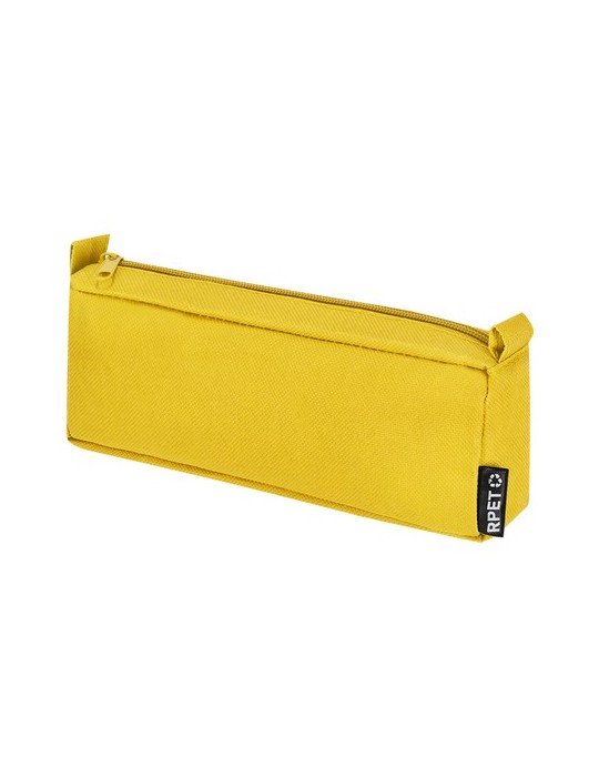 Trousse Alomar Couleurs : jaune Matières : polyester recyclé impression haute définition
