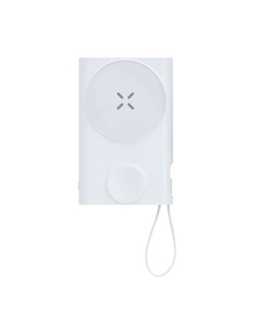 Power Bank Barian Matières : ABS recyclé Couleurs : blanc