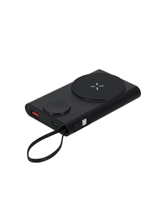 Power Bank Barian Matières : ABS recyclé Couleurs : blanc goodies entreprise design