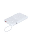 Power Bank Barian Matières : ABS recyclé Couleurs : blanc cadeau client original