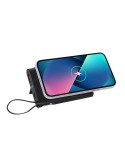 Power Bank Barian Matières : ABS recyclé Couleurs : noir cadeau affaires élégant