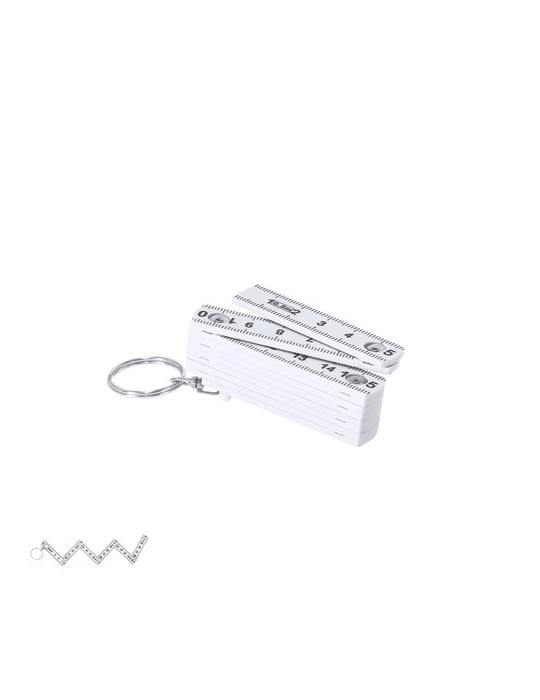 Porte-Clés Règle Qivan Couleurs : blanc