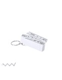 Porte-Clés Règle Qivan Couleurs : blanc