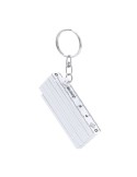 Porte-Clés Règle Qivan Couleurs : blanc impression haute définition