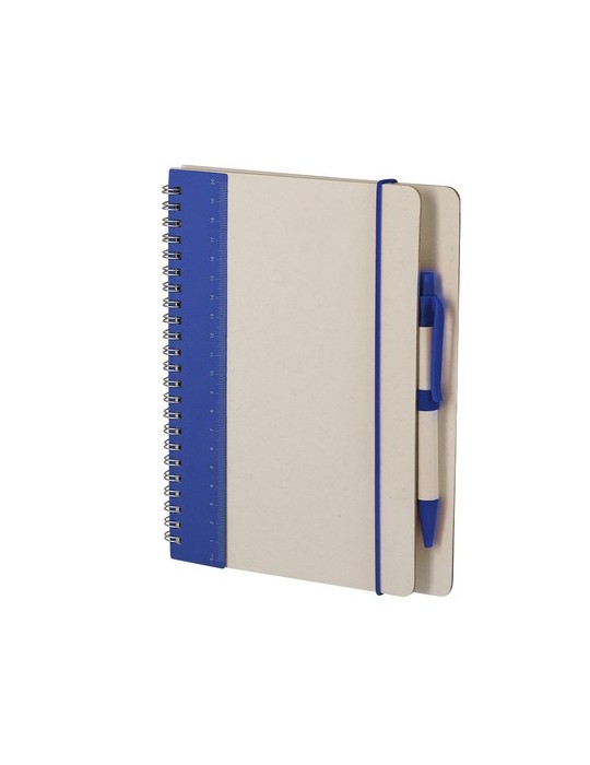 Cahier Kirax Couleurs : rouge Matières : carton de lait recyclé personnalisation rapide en France