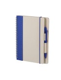 Cahier Kirax Couleurs : rouge Matières : carton de lait recyclé personnalisation rapide en France