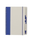 Cahier Kirax Couleurs : bleu Matières : carton de lait recyclé impression haute définition