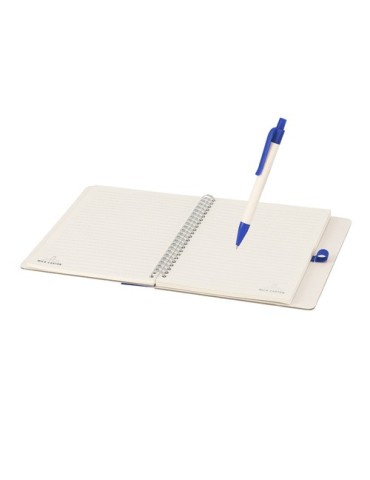 Cahier Kirax Couleurs : vert foncé Matières : carton de lait recyclé cadeau affaires élégant