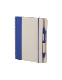 Cahier Kirax Couleurs : noir Matières : carton de lait recyclé impression logo haute qualité