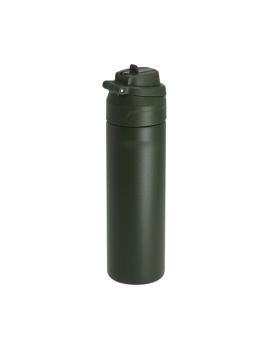 Bidon Thermique Ninivek Couleurs : bleu marine Matières : acier inoxydable recyclé impression logo haute qualité