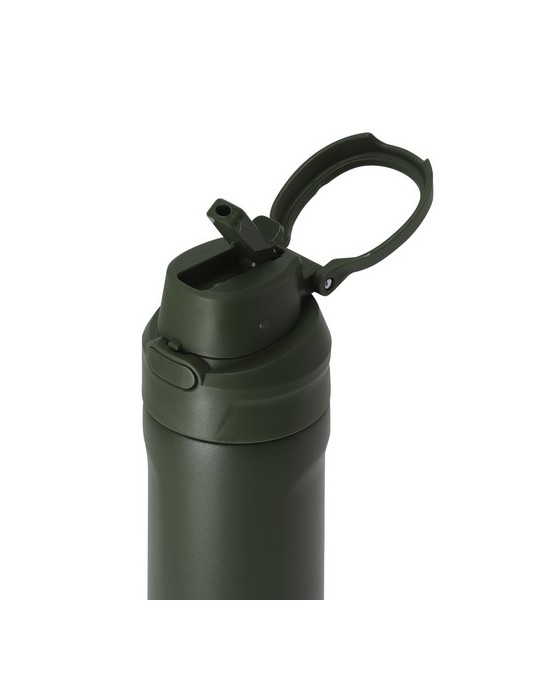 Bidon Thermique Ninivek Couleurs : bleu marine Matières : acier inoxydable recyclé cadeau collaborateur premium