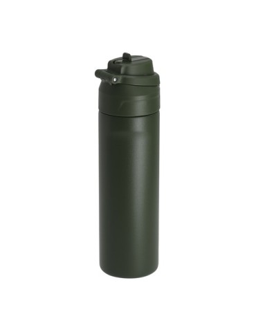 Bidon Thermique Ninivek Couleurs : noir Matières : acier inoxydable recyclé cadeau client original