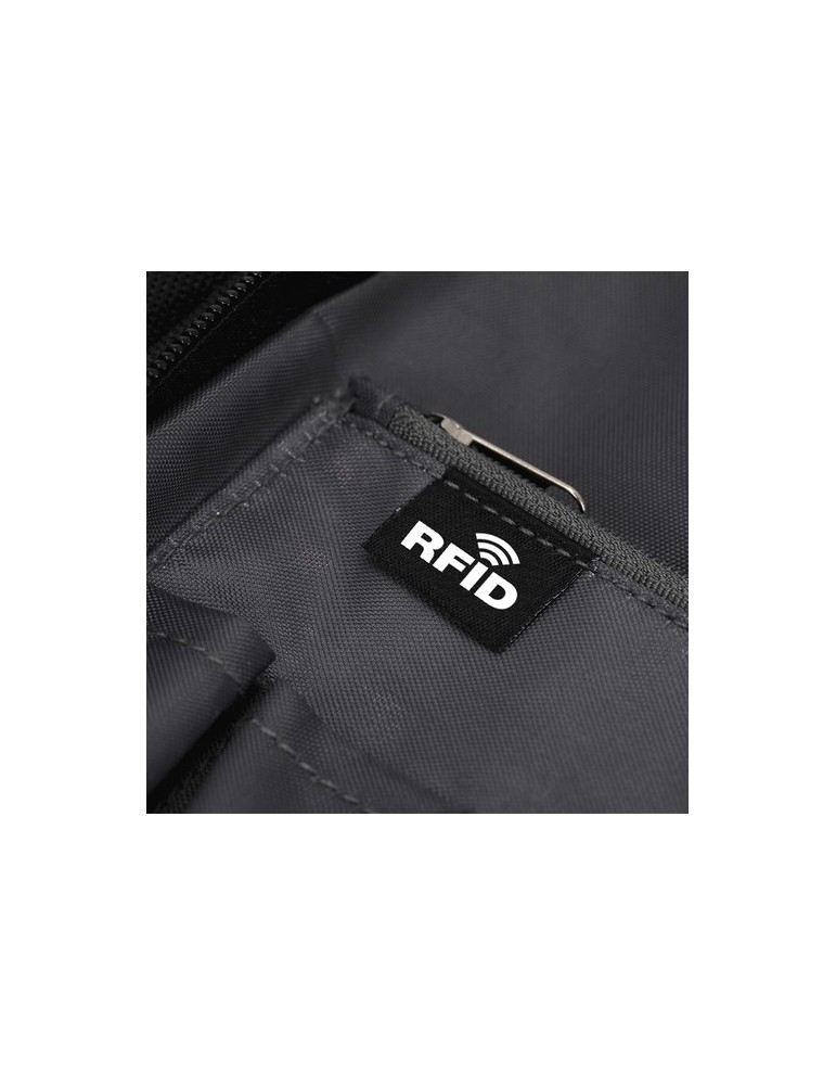 Sac à Dos Divigan Matières : polyester Couleurs : noir marquage laser ultra précis