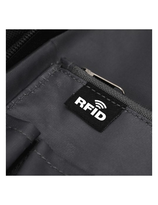 Sac à Dos Divigan Matières : polyester Couleurs : noir marquage laser ultra précis