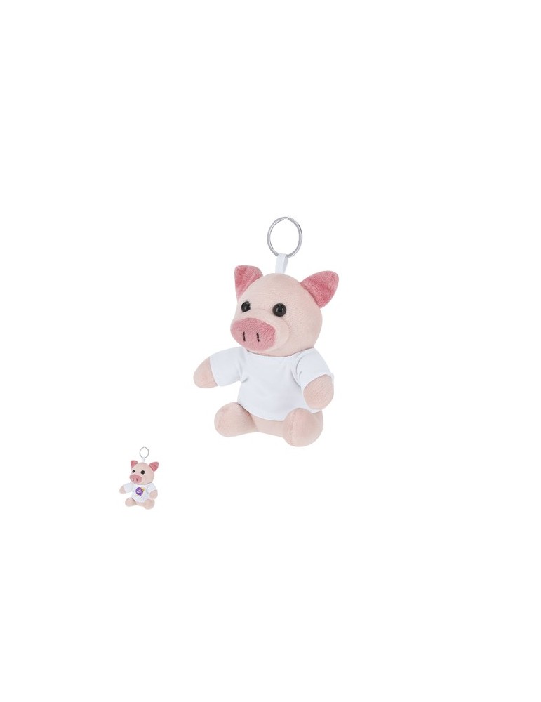 Porte-Clés Peluche Cernil Matières : polyester Couleurs : blanc