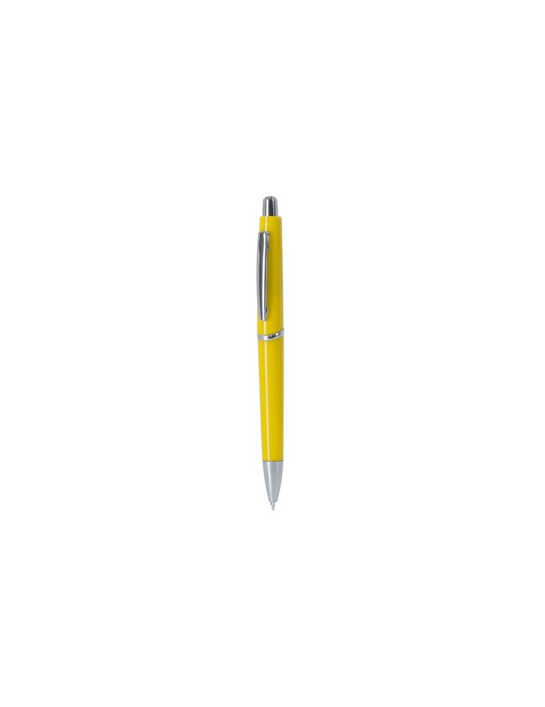 Stylo Senar Couleurs : jaune personnalisable avec votre logo