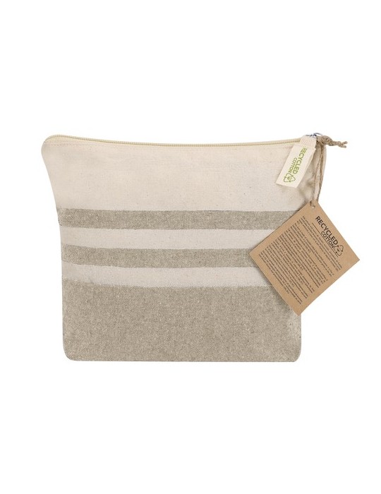 Nécessaire Daronel Matières : coton recyclé Couleurs : naturel