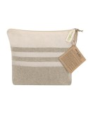 Nécessaire Daronel Matières : coton recyclé Couleurs : naturel
