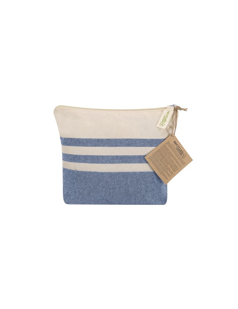 Nécessaire Daronel Matières : coton recyclé Couleurs : bleu marine personnalisable avec votre logo