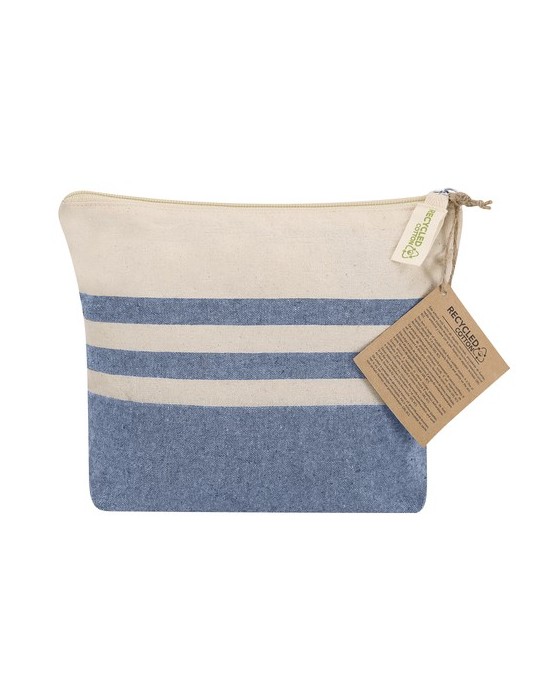 Nécessaire Daronel Matières : coton recyclé Couleurs : bleu marine personnalisable avec votre logo