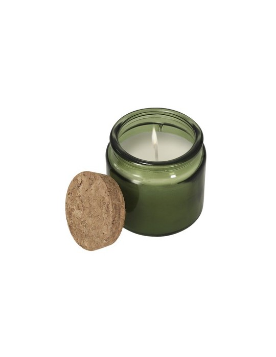 Bougie Aromatique Fermix Matières : liège Couleurs : noir cadeau client original