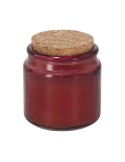 Bougie Aromatique Fermix Matières : liège Couleurs : rouge cadeau entreprise pas cher