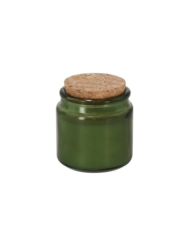 Bougie Aromatique Fermix Matières : liège Couleurs : vert foncé impression haute définition