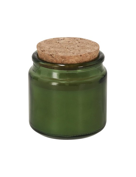 Bougie Aromatique Fermix Matières : liège Couleurs : vert foncé impression haute définition