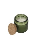 Bougie Aromatique Fermix Matières : liège Couleurs : vert foncé accessoire événementiel unique