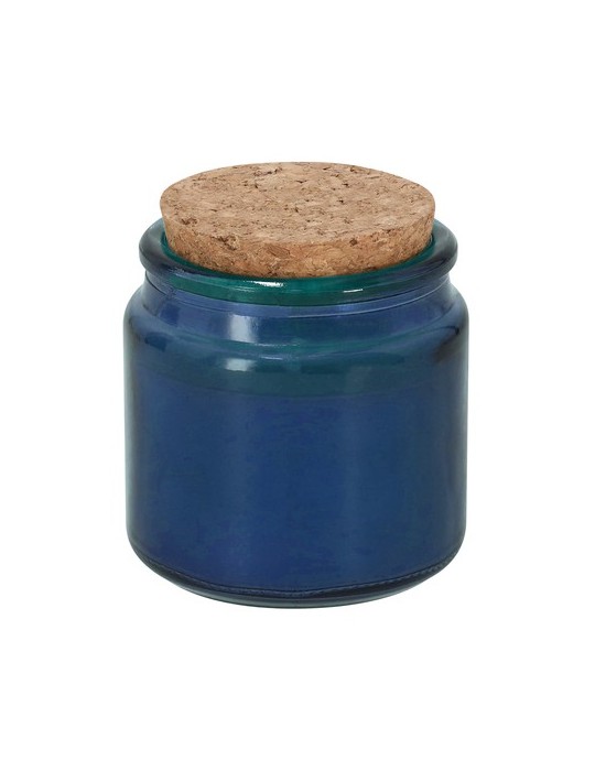 Bougie Aromatique Fermix Matières : liège Couleurs : bleu personnalisable avec votre logo