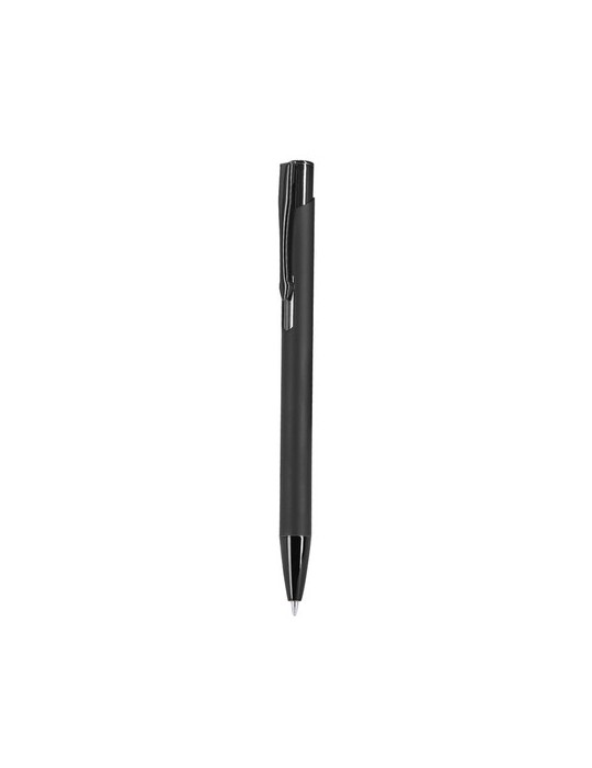Stylo Trombolix Matières : caoutchouc Couleurs : noir marquage laser ultra précis