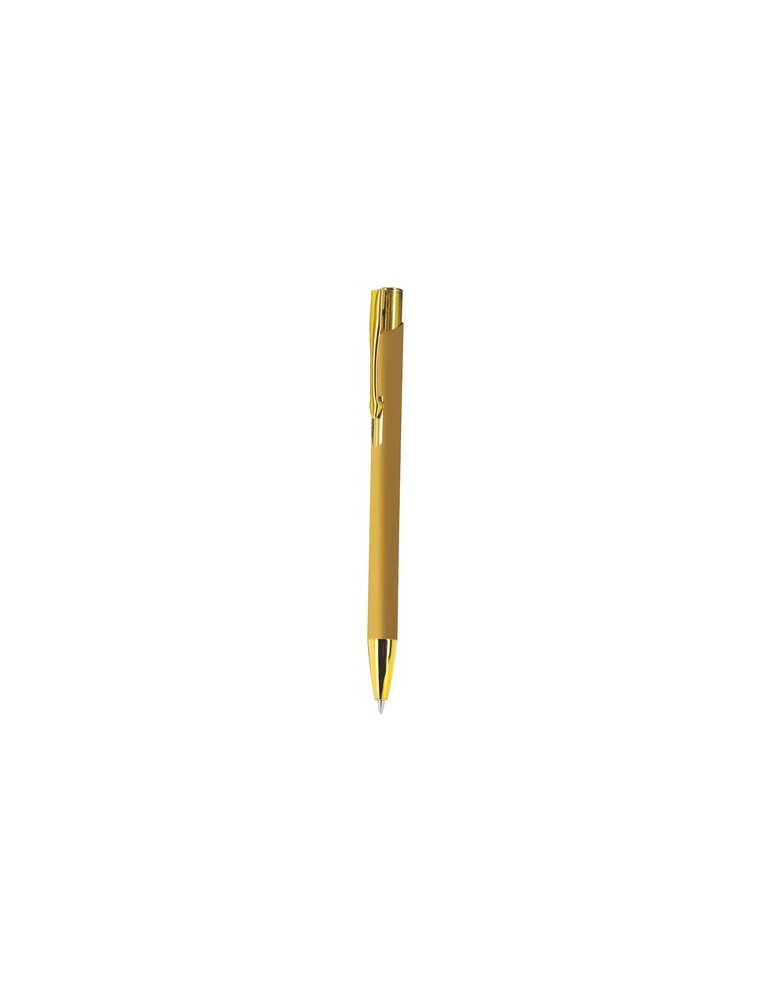 Stylo Trombolix Matières : caoutchouc Couleurs : doré impression haute définition