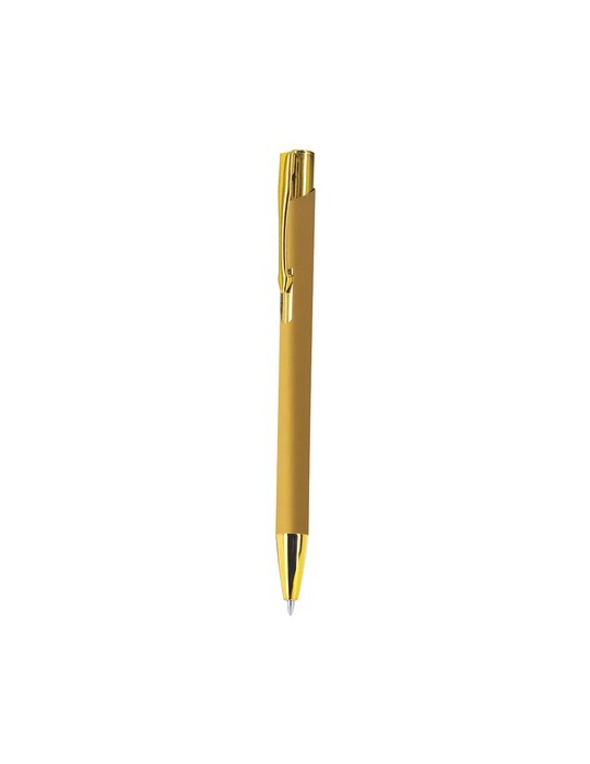 Stylo Trombolix Matières : caoutchouc Couleurs : doré impression haute définition