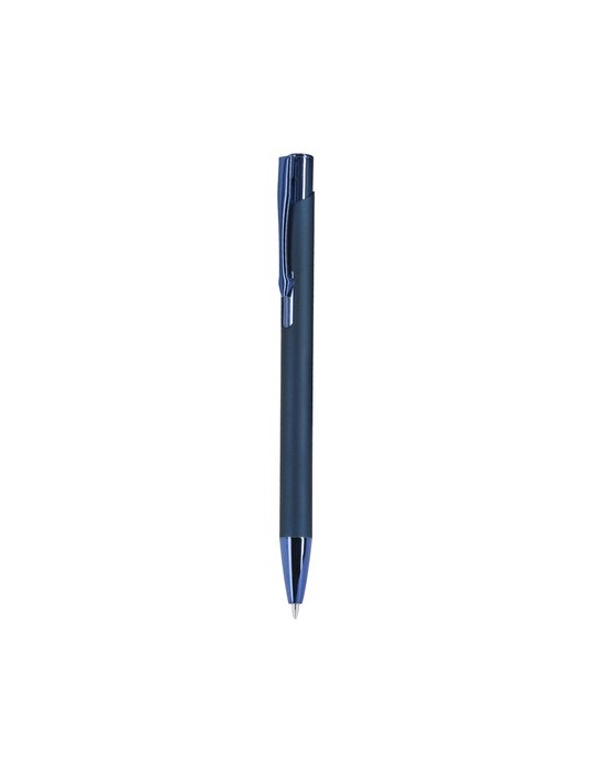 Stylo Trombolix Matières : caoutchouc Couleurs : bleu cadeau entreprise pas cher