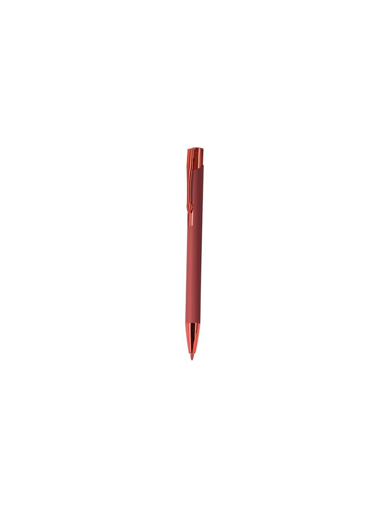 Stylo Trombolix Matières : caoutchouc Couleurs : rouge personnalisable avec votre logo