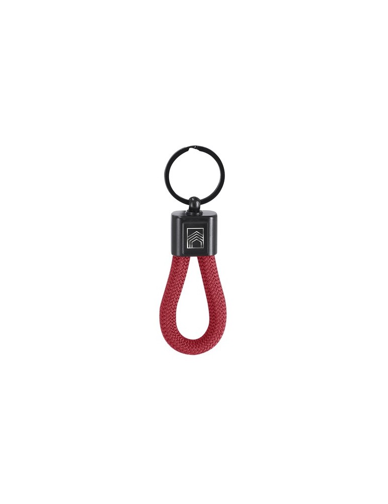 Porte-Clés Gidyon Matières : polyester Couleurs : rouge personnalisable avec votre logo