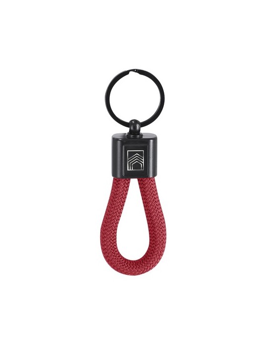 Porte-Clés Gidyon Matières : polyester Couleurs : rouge personnalisable avec votre logo