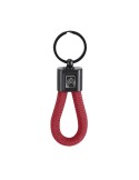 Porte-Clés Gidyon Matières : polyester Couleurs : rouge personnalisable avec votre logo