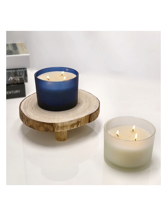 Bougie Aromatique Lenzox Matières : verre Couleurs : blanc personnalisation rapide en France