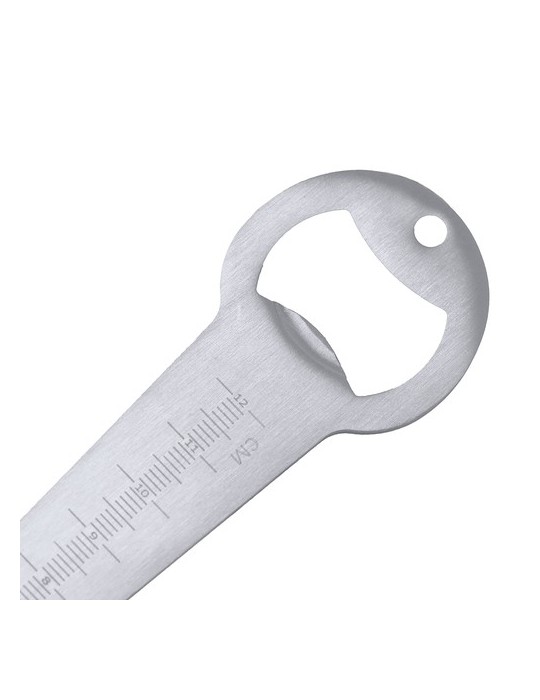 Jaugeur De Profondeur Pour Graines Ouvre Bouteille Katon Couleurs : argenté Matières : acier inoxydable recyclé goodies publicit