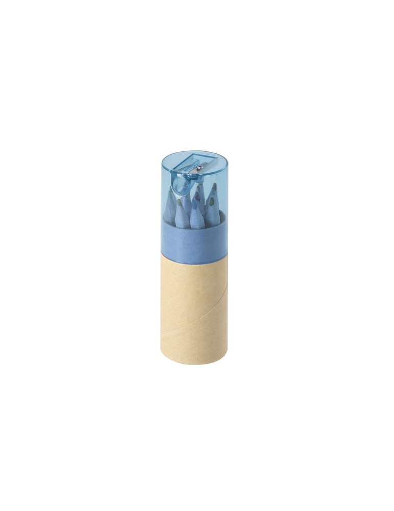 Set Nianlok Matières : carton recyclé Couleurs : bleu personnalisable avec votre logo
