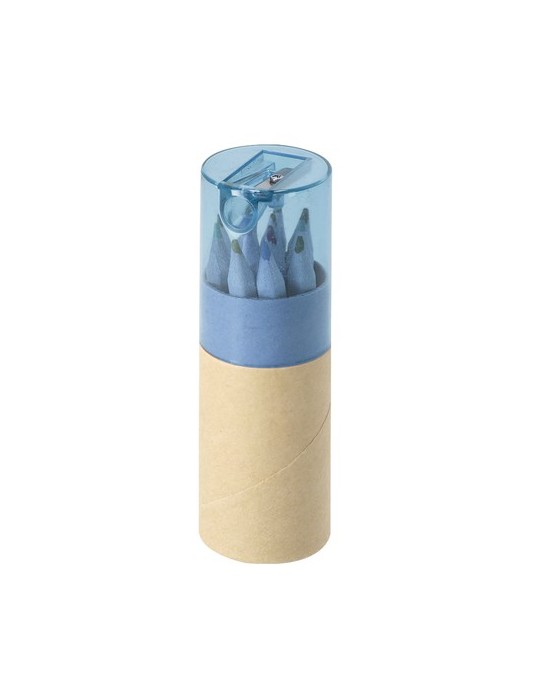 Set Nianlok Matières : carton recyclé Couleurs : bleu personnalisable avec votre logo